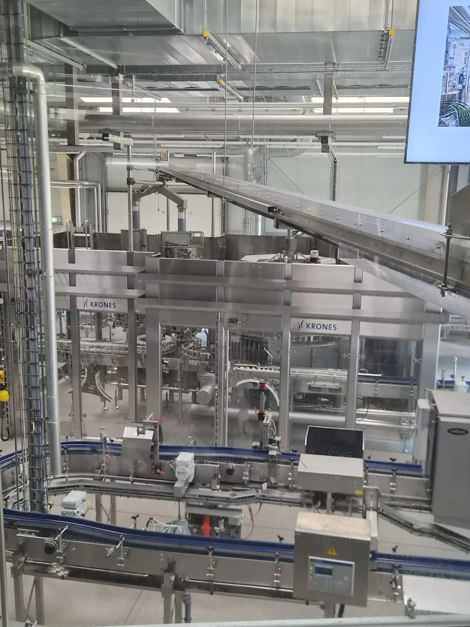 Abfüllanlage der Brauerei