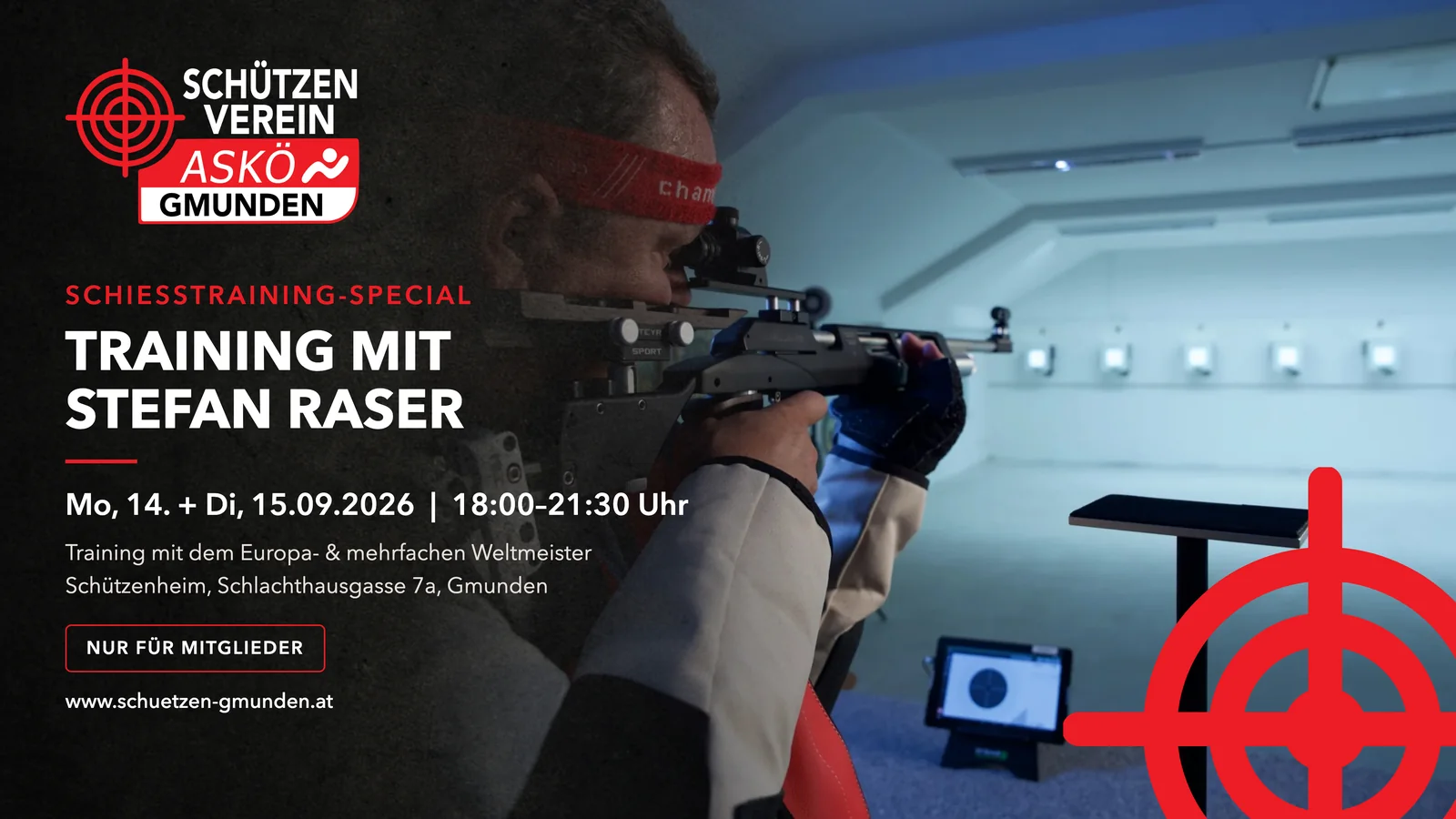 Schießtraining mit Stefan Raser